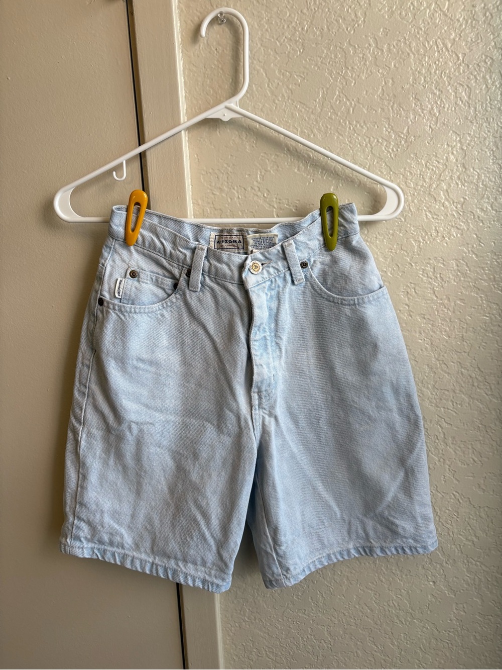 Light Blue Denim Shorts